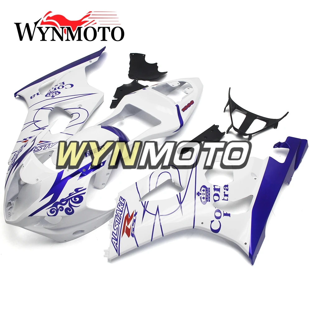 Complete Fairings Kit For GSXR1000 2003-2004 03 04 K3 Injection ABS Plastics Fairings Kit Bodywork White Blue Cowling Frames Kit
Complete Fairings Kit For GSXR1000 2003-2004 03 04 K3 Injection ABS Plastics Fairings Kit Bodywork White Blue Cowling Frames Kit