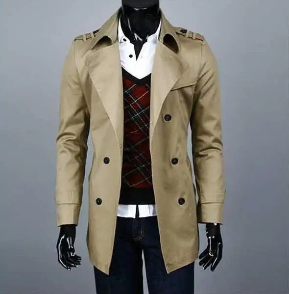 High quality Epaulet autumn slim sexy trench coat men british fashion double breasted mens trench coat overcoat 8XL 9XL
High quality Epaulet autumn slim sexy trench coat men british fashion double breasted mens trench coat overcoat 8XL 9XL