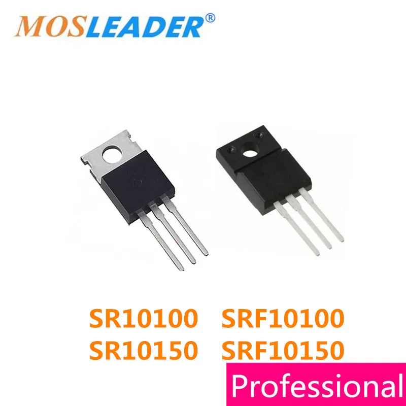Mosleader 50pcs TO220 SR10100 SR10150 TO220F SRF10100 SRF10150 10A 100V 150V High quality
Mosleader 50pcs TO220 SR10100 SR10150 TO220F SRF10100 SRF10150 10A 100V 150V High quality