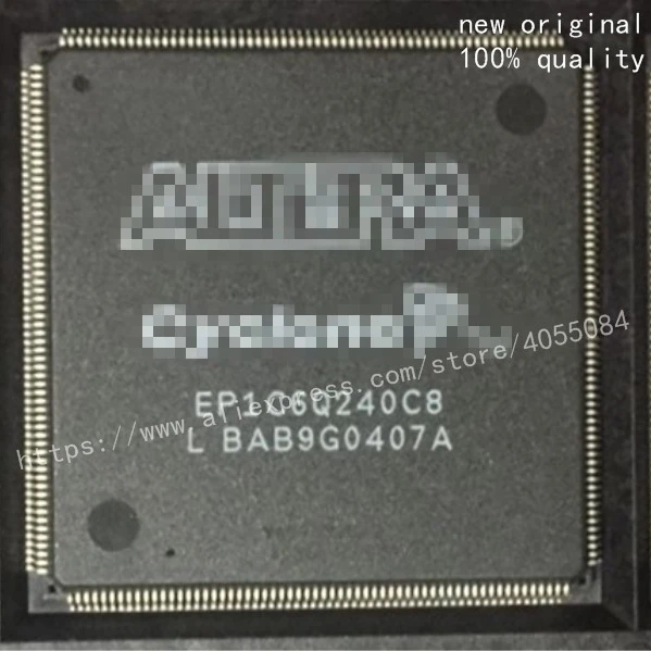 3PCS 100% New Original EP1C6Q240 EP1C6 EP1C6Q240C8 FPGA Cyclone® Family 5980 Cells 275.03MHz 130nm Technology 1.5V 240-Pin PQF
3PCS 100% New Original EP1C6Q240 EP1C6 EP1C6Q240C8 FPGA Cyclone® Family 5980 Cells 275.03MHz 130nm Technology 1.5V 240-Pin PQF