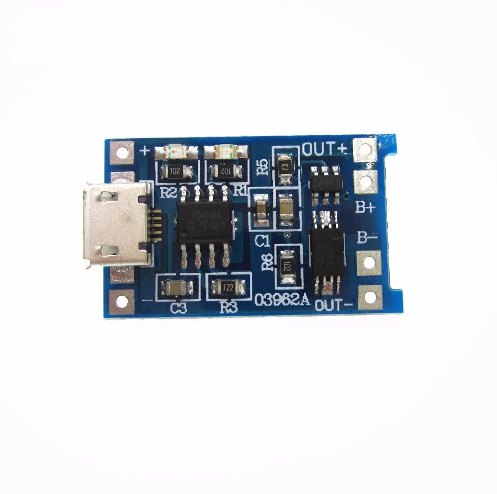 5 в 1 а Micro USB 18650 литиевая батарея, зарядная плата, модуль зарядного устройства + защита, двойные функции, 100 шт.
5 в 1 а Micro USB 18650 литиевая батарея, зарядная плата, модуль зарядного устройства + защита, двойные функции, 100 шт.