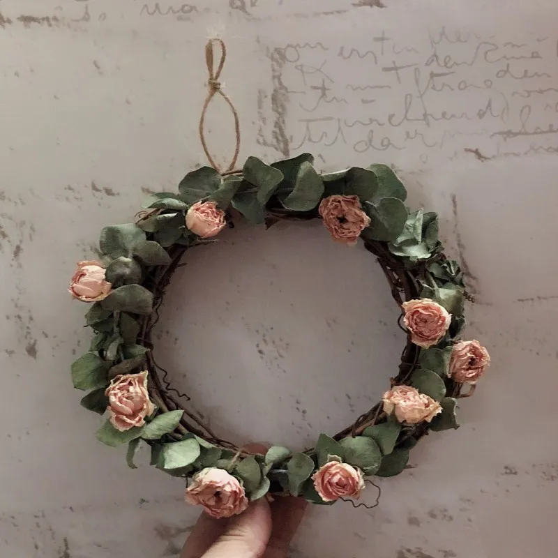 Vintage eucalyptus romantic bubble rose floral ring wall decoration wall decoration mini Free Shipping
Vintage eucalyptus romantic bubble rose floral ring wall decoration wall decoration mini Free Shipping