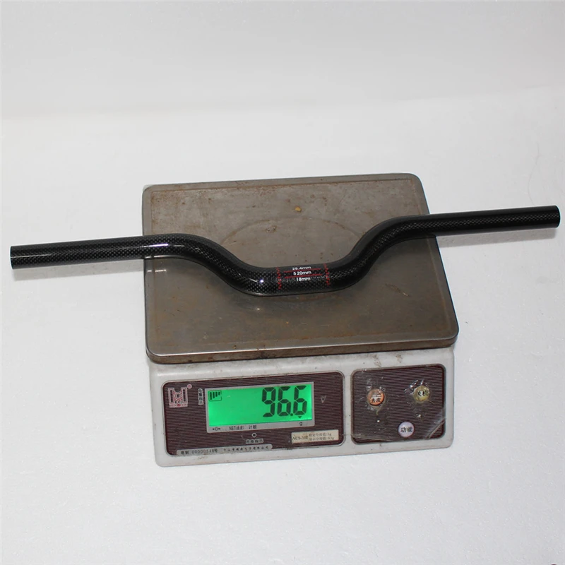 New full carbon fiber bicycle handlebar MTB handle Bike handlebar Small-caliber 25.4*580/600/620/640mm 3K Shiny
New full carbon fiber bicycle handlebar MTB handle Bike handlebar Small-caliber 25.4*580/600/620/640mm 3K Shiny