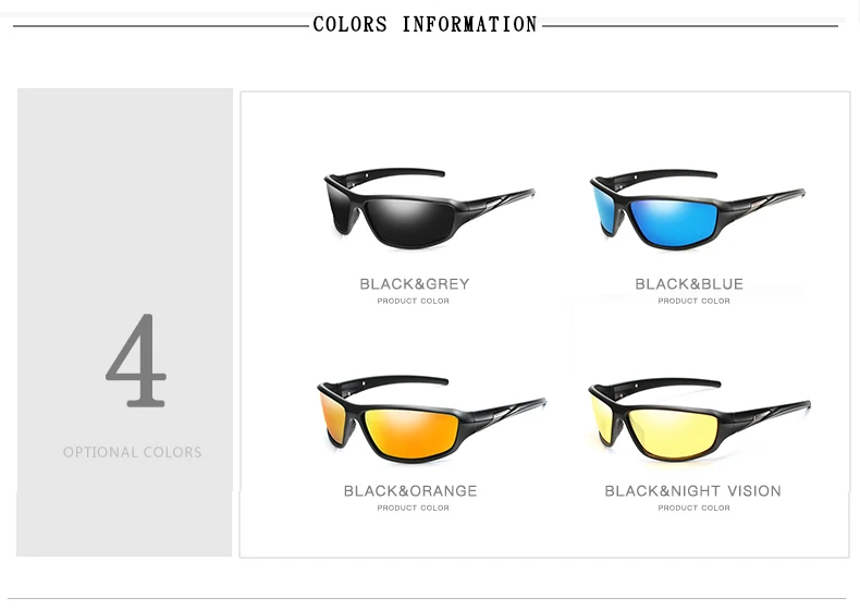 Men Black Frame Polarized Sunglasses Women UV400 Outdoor Sport Driving Glasses Unisex Square Goggles Gafas De Sol P1042
Men Black Frame Polarized Sunglasses Women UV400 Outdoor Sport Driving Glasses Unisex Square Goggles Gafas De Sol P1042