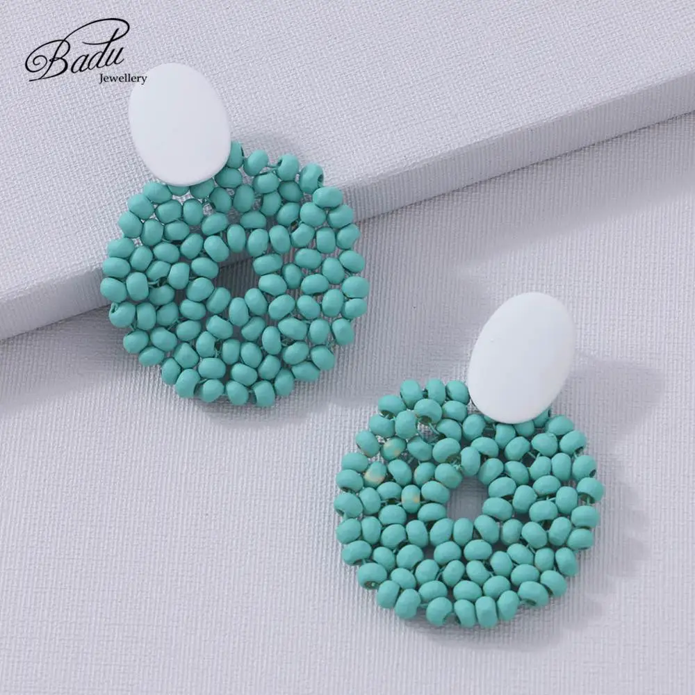 Badu Big Round Dangle Earrings for Women 2020 New Vintage Wooden Beads Handmade Pendant Earrings Costume Jewelry Wholesale
Badu Big Round Dangle Earrings for Women 2020 New Vintage Wooden Beads Handmade Pendant Earrings Costume Jewelry Wholesale