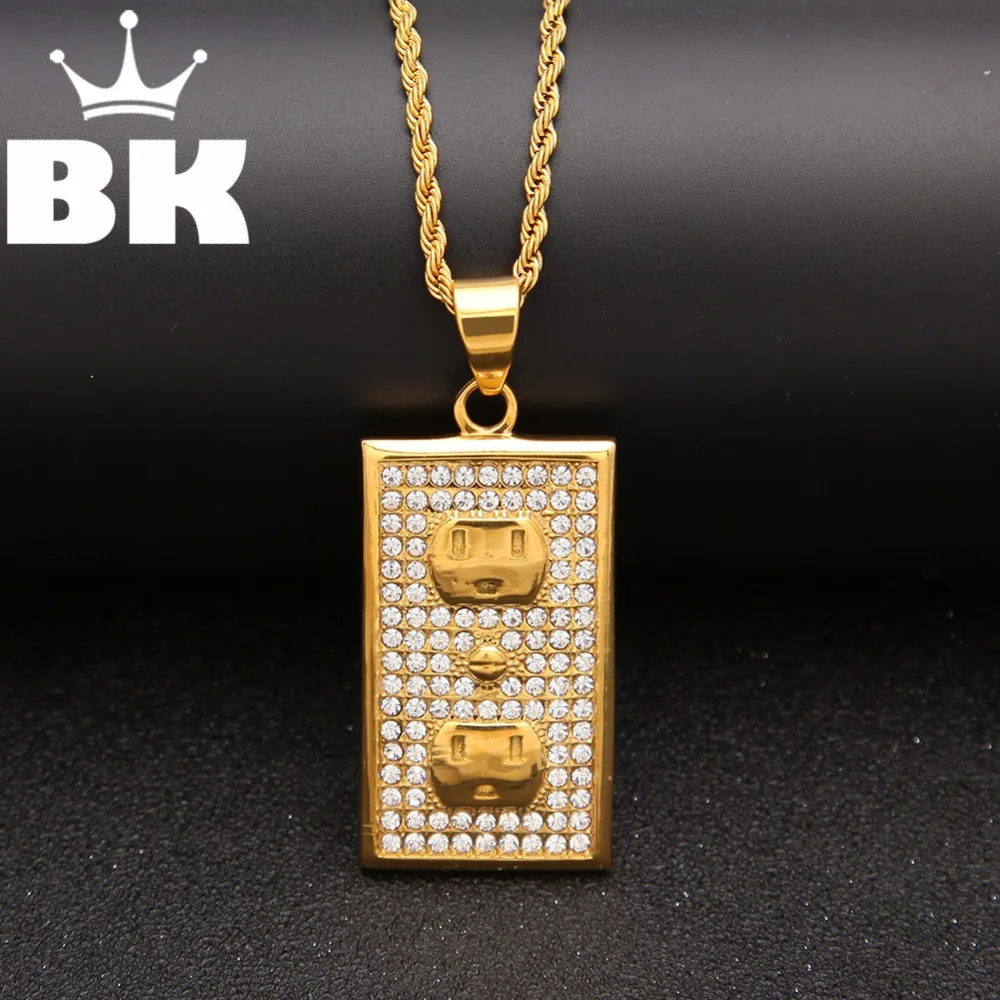 Хип-хоп полностью Iced Out Rhinestone розетка кулон ожерелье мужские и женские ювелирные изделия подарки ручное ожерелье
Хип-хоп полностью Iced Out Rhinestone розетка кулон ожерелье мужские и женские ювелирные изделия подарки ручное ожерелье