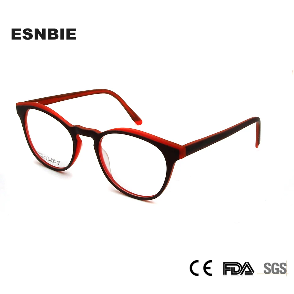 ESNBIE Acetate Round Fashionable Spectacle Frames Ladies Eye Glasses Optical Glasses Frame For Men Eyewear Unisex Myopia Glasses
ESNBIE Acetate Round Fashionable Spectacle Frames Ladies Eye Glasses Optical Glasses Frame For Men Eyewear Unisex Myopia Glasses