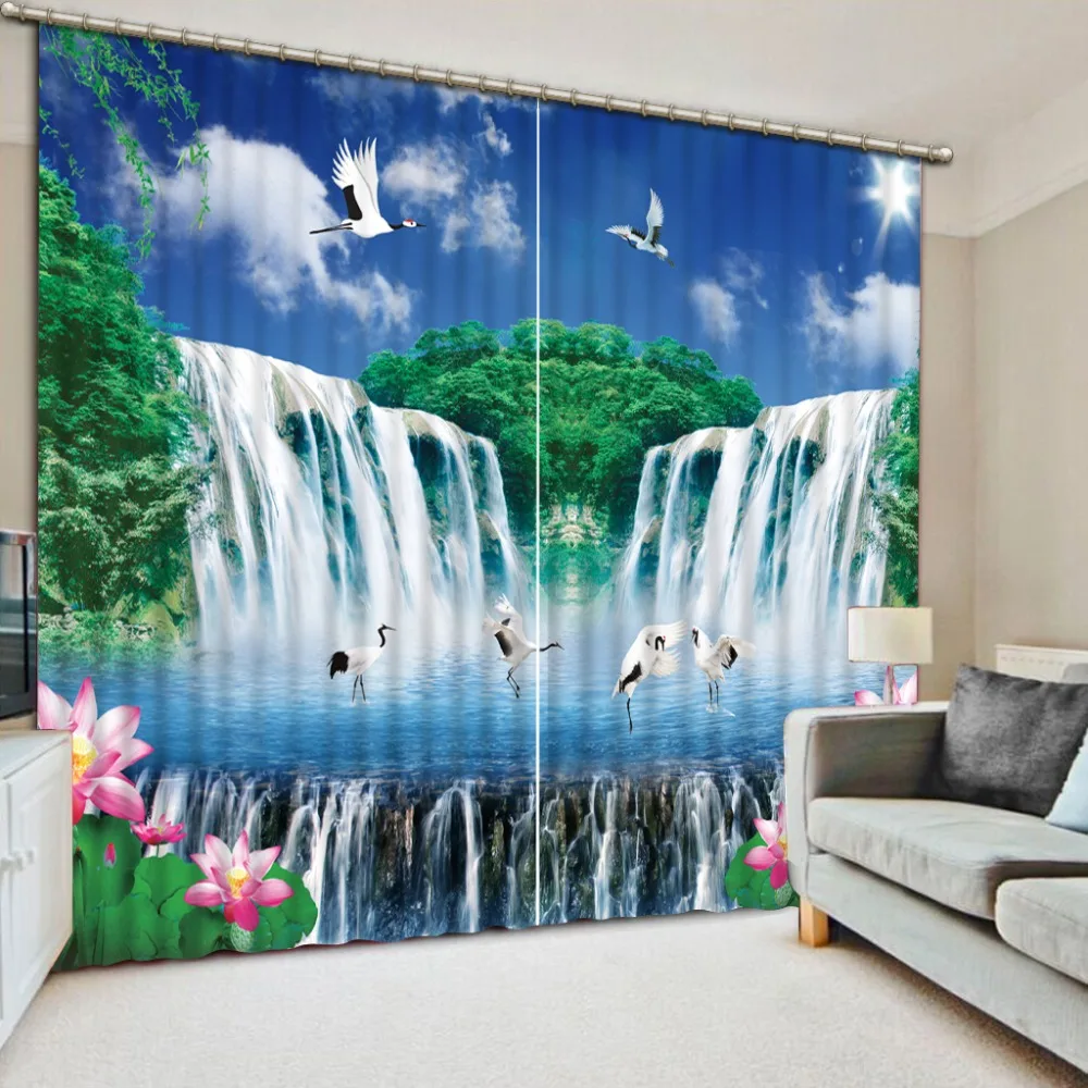 3d Curtains Blue Sky White Clouds Waterfall Crane Scenery Curtains For Living Room Bedroom Blackout Curtains Ffarmhouse Style
3d Curtains Blue Sky White Clouds Waterfall Crane Scenery Curtains For Living Room Bedroom Blackout Curtains Ffarmhouse Style