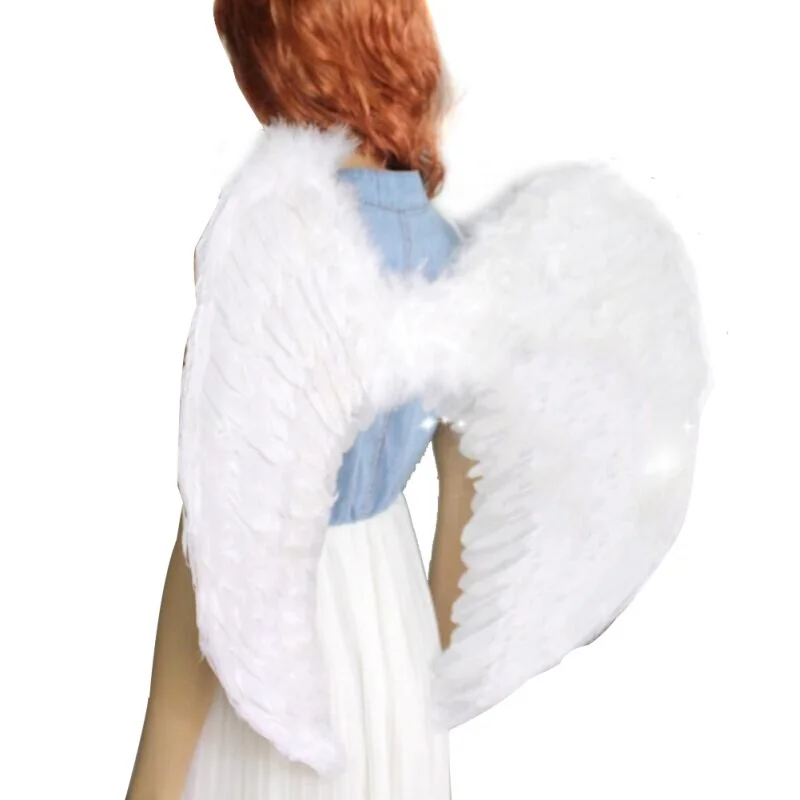 2019 New Angel Feather Wing Halloween Costume Cosplay Dress Up Apparel Adult Children
2019 New Angel Feather Wing Halloween Costume Cosplay Dress Up Apparel Adult Children