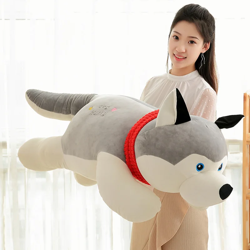 New 50cm/80cm Cute Husky Plush Toy Simulation Dog with Clothes Toy Stuffed Soft Animal Appease Doll for Baby Kids Birthday Gift
New 50cm/80cm Cute Husky Plush Toy Simulation Dog with Clothes Toy Stuffed Soft Animal Appease Doll for Baby Kids Birthday Gift