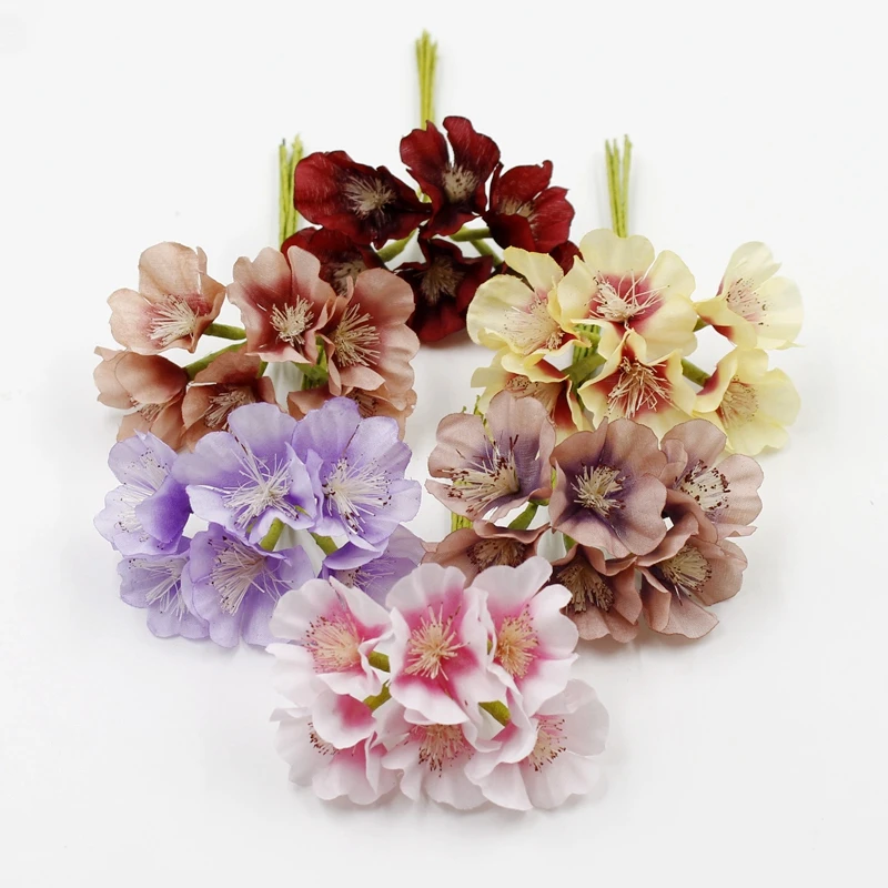 Artificial Flower Silk Cherry Artificial Plant Bouquet For Wedding Home Decoration Diy Gift Box Garland New Year Wreath Door
Artificial Flower Silk Cherry Artificial Plant Bouquet For Wedding Home Decoration Diy Gift Box Garland New Year Wreath Door