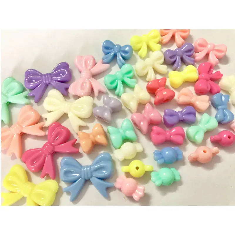 Kawaii Bows Bead Decoration Jewelry Pendant Accessories Findings DIY Keychain Charms Cute Candy Color Handmade Bow Beads
Kawaii Bows Bead Decoration Jewelry Pendant Accessories Findings DIY Keychain Charms Cute Candy Color Handmade Bow Beads