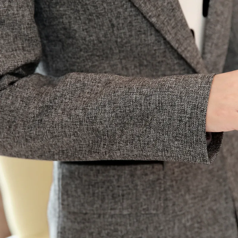 Plus Size 3XL Blazer Women Fashion Suit Jacket Women Long Blazer Slim Elegant Work Office Blazer Femme Women Basic Coats C5482
Plus Size 3XL Blazer Women Fashion Suit Jacket Women Long Blazer Slim Elegant Work Office Blazer Femme Women Basic Coats C5482