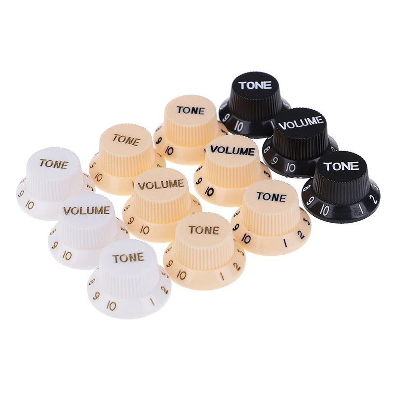 3Pcs/set Plastic Guitars Strat Knob 1-Volume 2-Tone Control Knobs For Guitar Accessories
3Pcs/set Plastic Guitars Strat Knob 1-Volume 2-Tone Control Knobs For Guitar Accessories