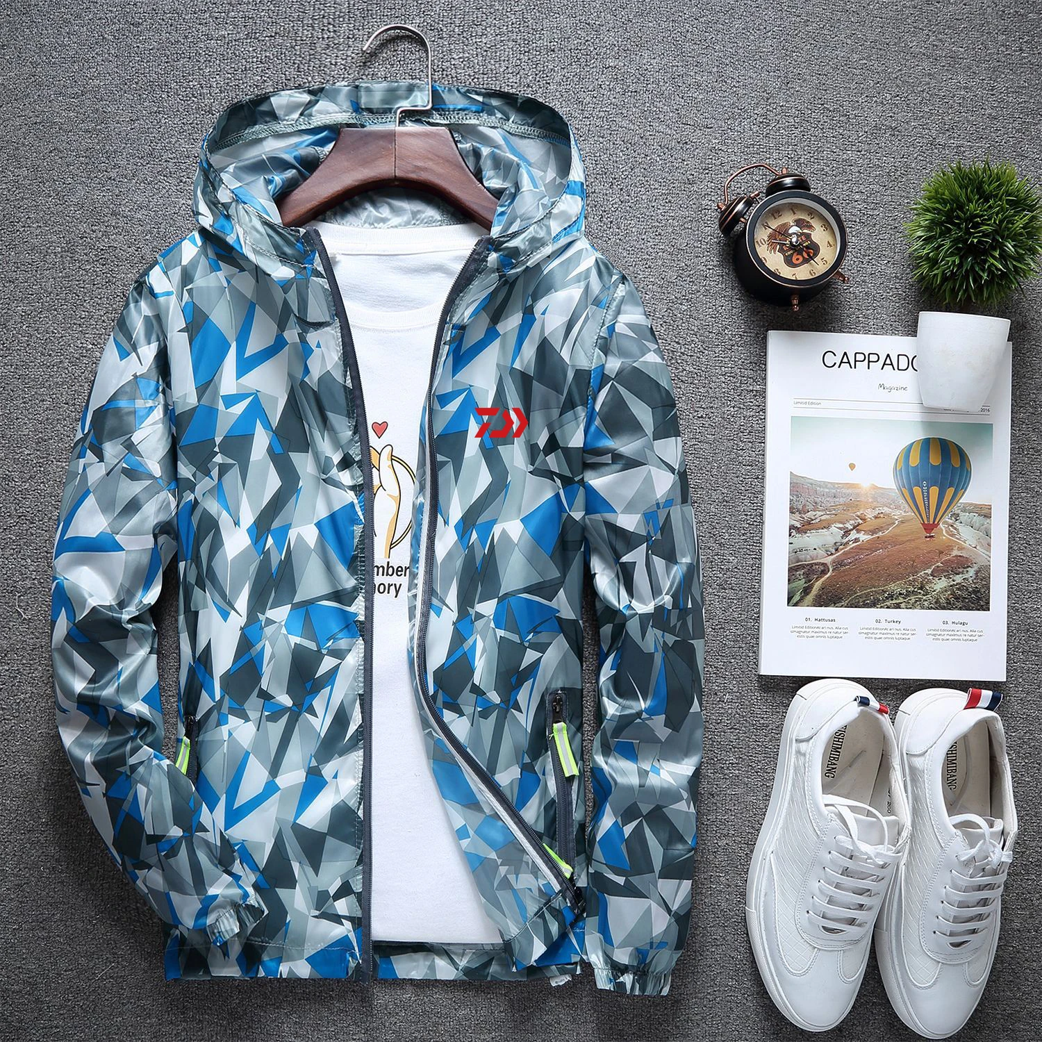 2019 New DAIWA Fishing Shirts Spring Summer Extra Thin Camping Fishing Clothing Men Women Outdoor Camouflage Fishing Jackets
2019 New DAIWA Fishing Shirts Spring Summer Extra Thin Camping Fishing Clothing Men Women Outdoor Camouflage Fishing Jackets