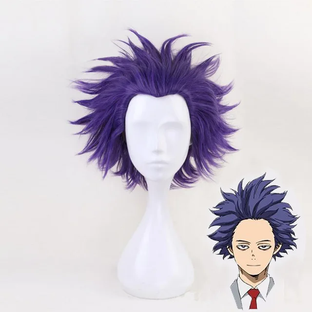 Boku без герой Shinso Shinsou Хитоси Парик Мой герой короткие фиолетовые Жаростойкие накладные волосы Косплэй к костюмам + парик Кепки
Boku без герой Shinso Shinsou Хитоси Парик Мой герой короткие фиолетовые Жаростойкие накладные волосы Косплэй к костюмам + парик Кепки