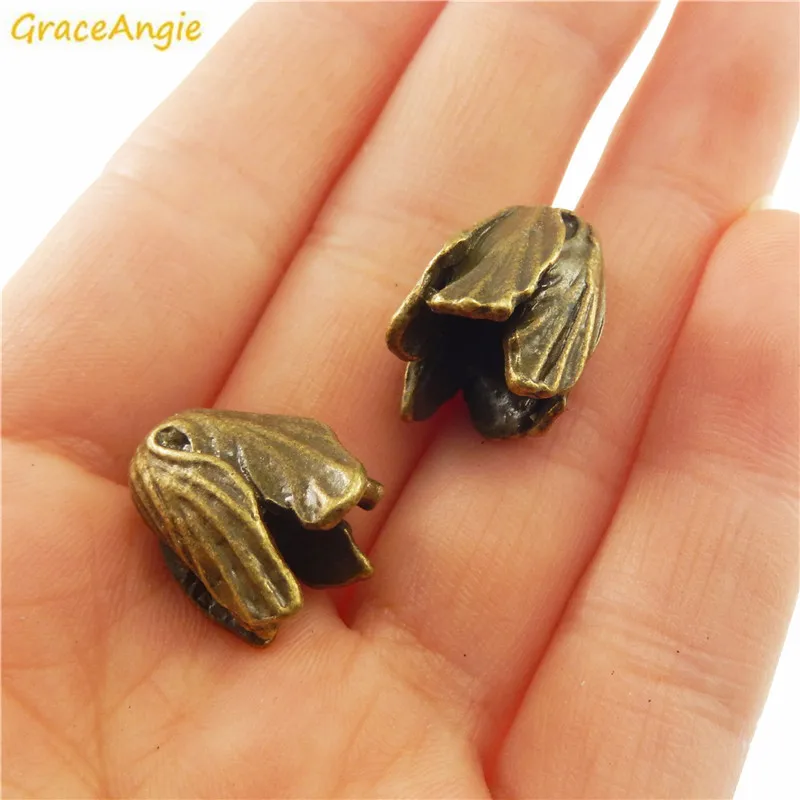 GraceAngie 14PC Vintage Antique Bronze Flower Bead Caps Bracelet Necklace Earring Pendant Women DIY Findings Jewelry Accessories
GraceAngie 14PC Vintage Antique Bronze Flower Bead Caps Bracelet Necklace Earring Pendant Women DIY Findings Jewelry Accessories