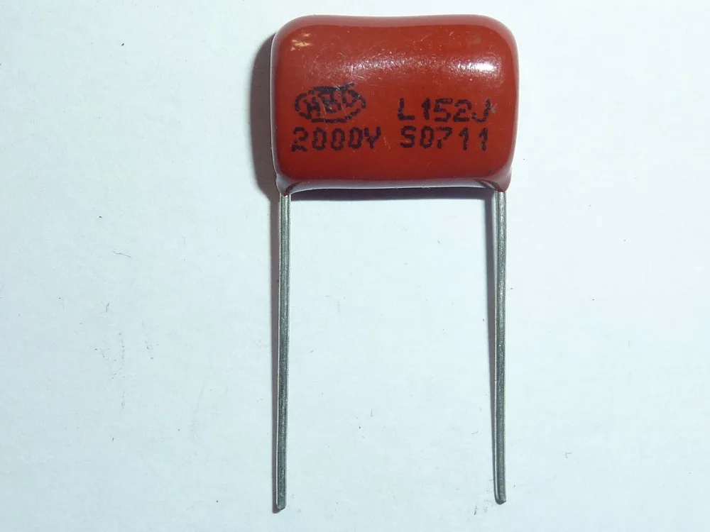 500 шт Конденсатор CBB 152 2000V 152J 2KV 1500pF 1.5nF P15 CBB81 Металлизированный Полипропиленовый