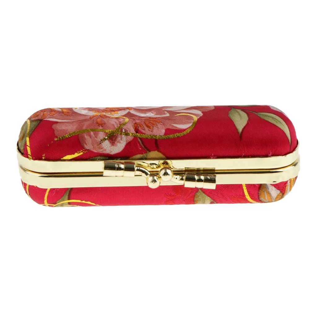 Lipstick Case Holder with Mirror, 2 Pack, Vintage Flower Print Traditional Style for Women and Ladies
Lipstick Case Holder with Mirror, 2 Pack, Vintage Flower Print Traditional Style for Women and Ladies