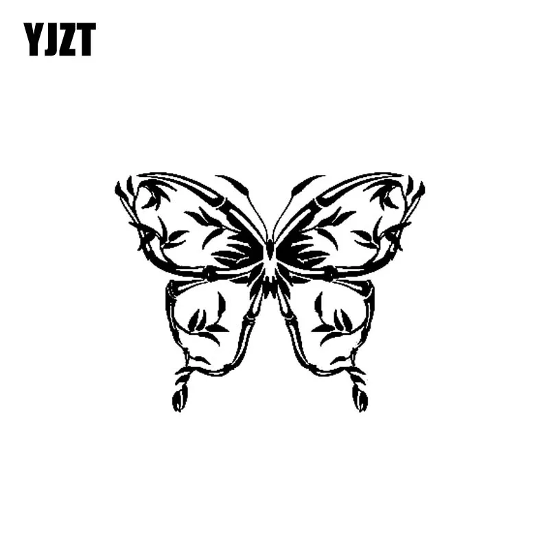 YJZT 15.2CM*11.8CM Butterfly Cool Vinyl Decal Nice Car Sticker Black/Silver C19-0544
YJZT 15.2CM*11.8CM Butterfly Cool Vinyl Decal Nice Car Sticker Black/Silver C19-0544