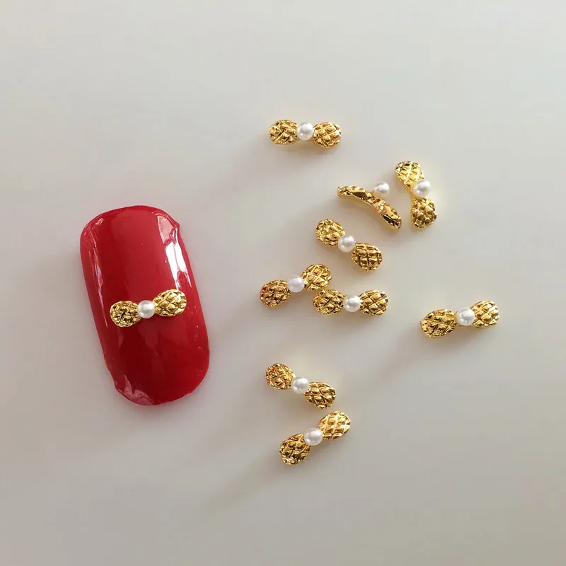 100pcs Japanese and Korean Mini Metal Jewelry Golden Pearl Butterfly Knot Phototherapy Nail Sticking Nail Jewelry
100pcs Japanese and Korean Mini Metal Jewelry Golden Pearl Butterfly Knot Phototherapy Nail Sticking Nail Jewelry