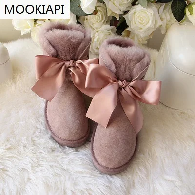 The latest high-quality snow boots in Europe in 2019, real sheepskin, 100% wool, the most comfortable women's shoes
The latest high-quality snow boots in Europe in 2019, real sheepskin, 100% wool, the most comfortable women's shoes