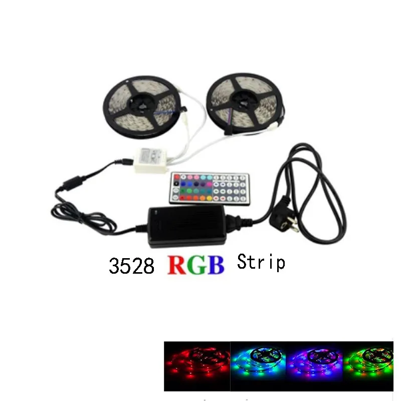 10 м 3528 Светодиодная лента RGB без/Водонепроницаемая 60 светодиодов/м SMD e