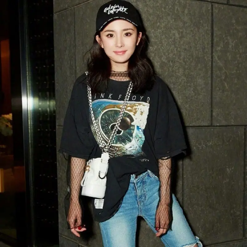 Ins Hot See Through Top Women Sexy Shirt Fashion Lace Black Mesh Ladies Tops Twotwinstyle Harajuku Women Blouses
Ins Hot See Through Top Women Sexy Shirt Fashion Lace Black Mesh Ladies Tops Twotwinstyle Harajuku Women Blouses