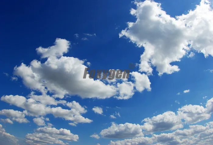 blue sky Roof ceiling design PVC stretch ceiling film for dome