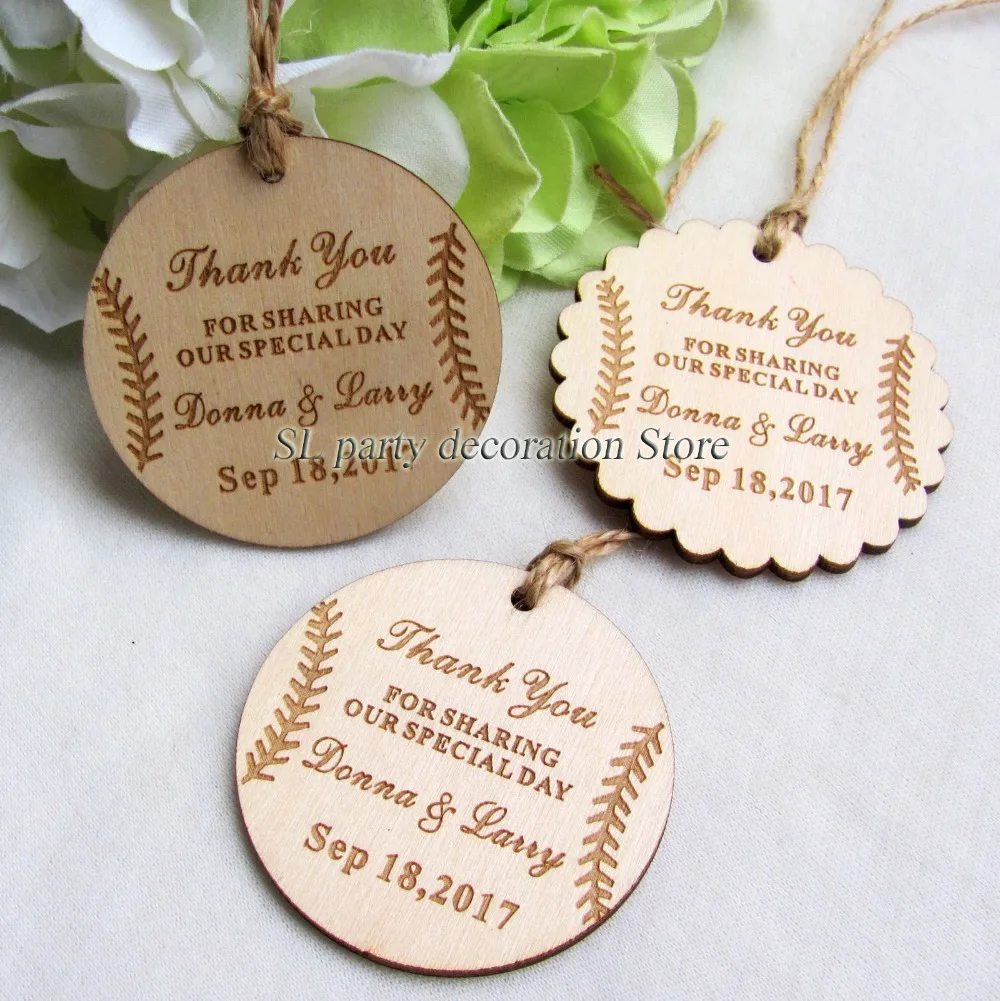 50pcs Personalized Engraved "Thank you FOR SHARING OUR SPECIAL DAY" Wedding Tags Round Circle Wooden Wedding Bridal Tags 54-58mm
50pcs Personalized Engraved "Thank you FOR SHARING OUR SPECIAL DAY" Wedding Tags Round Circle Wooden Wedding Bridal Tags 54-58mm