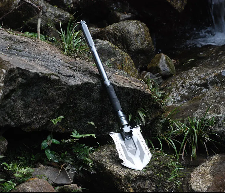Magic Steel shovel snow Tactical Multifunction Camp Shovel Outdoor Survival Folding Shovel Sapper Shovels Hunting knife Axe
Magic Steel shovel snow Tactical Multifunction Camp Shovel Outdoor Survival Folding Shovel Sapper Shovels Hunting knife Axe