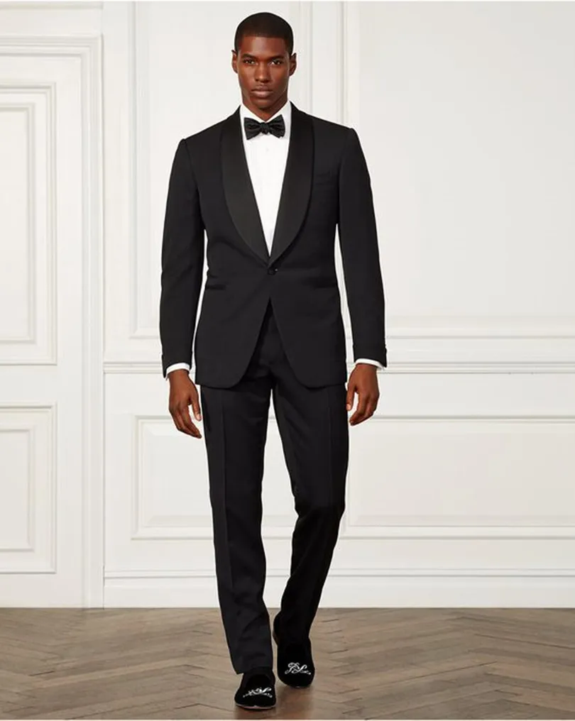 Shawl Collar For Wedding Suits Men Black Groom Tuxedo 2022 Tailor Dinner Free Shipping
Shawl Collar For Wedding Suits Men Black Groom Tuxedo 2022 Tailor Dinner Free Shipping
