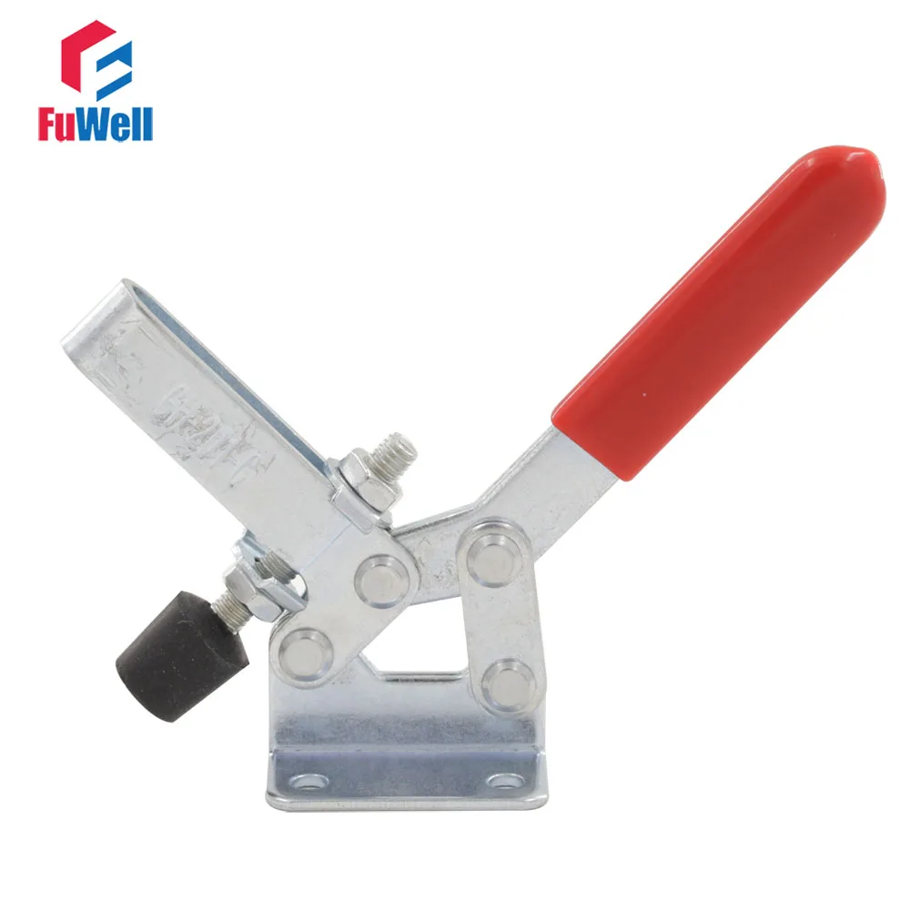 2pcs Quick Release Toggle Clamps Holding Capacity 182kg Horizontal GH-201-C Hand Tool Fixture Toggle Clamp
2pcs Quick Release Toggle Clamps Holding Capacity 182kg Horizontal GH-201-C Hand Tool Fixture Toggle Clamp