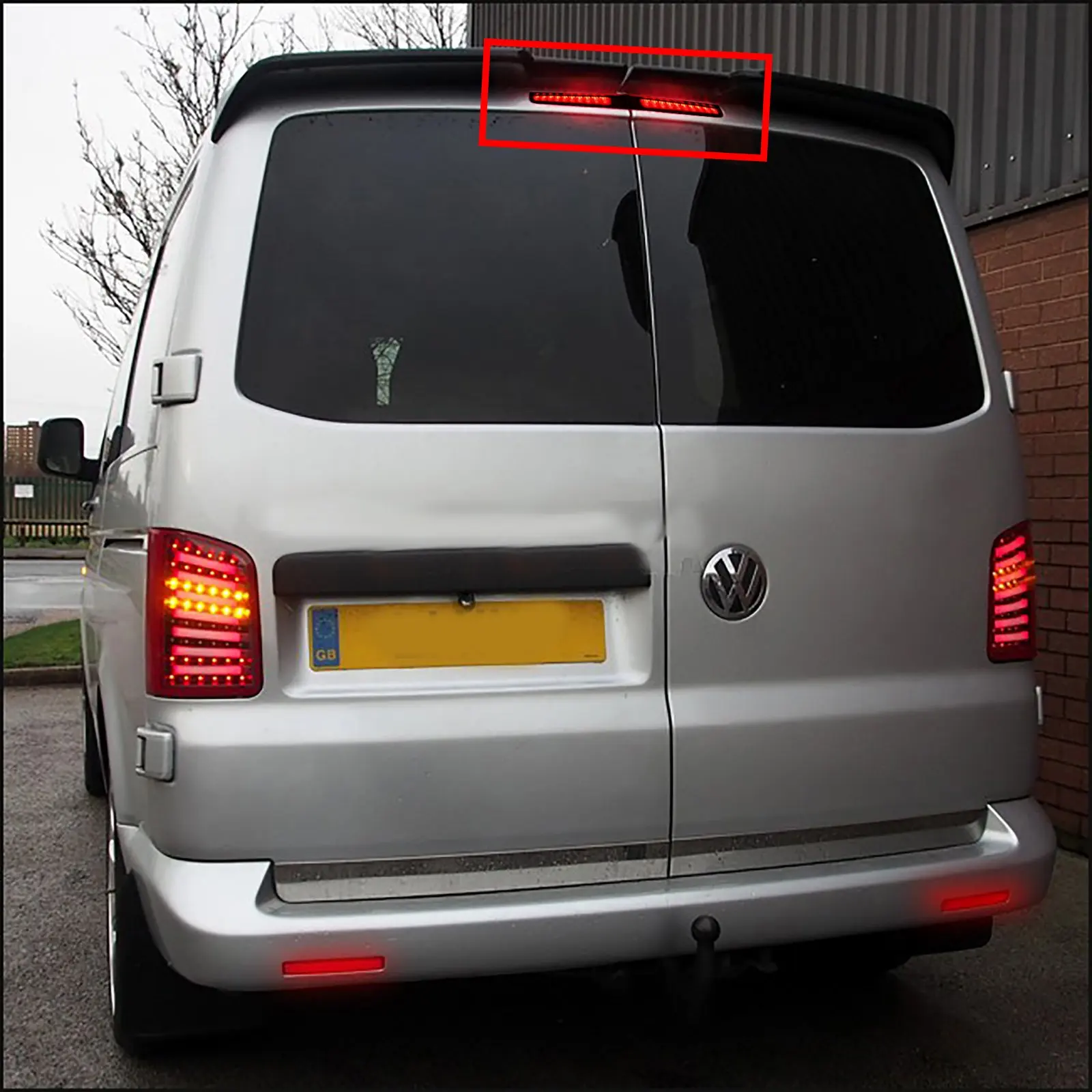 ANGRONG Door Red LED High Level Brake Stop Light Black Lens L+R For VW T5 Transporter Barn
ANGRONG Door Red LED High Level Brake Stop Light Black Lens L+R For VW T5 Transporter Barn