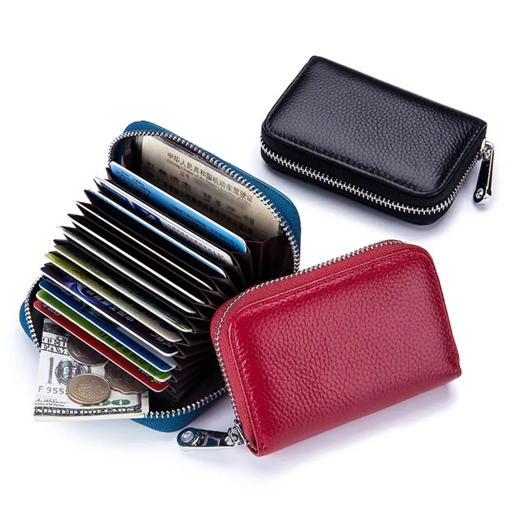 Credit Anti Theft Men Cardholder Leather Fashion Women Bank Wallet Card Holder Bag
Credit Anti Theft Men Cardholder Leather Fashion Women Bank Wallet Card Holder Bag