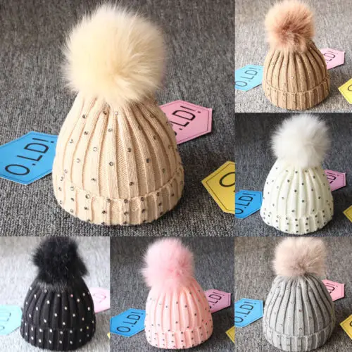 Newborn Kids Baby Boys Girl Pom Hats Skull Stretch Beaded Caps Toddler Girls Winter Warm Crochet Knitted Bobble Beanies Cap
Newborn Kids Baby Boys Girl Pom Hats Skull Stretch Beaded Caps Toddler Girls Winter Warm Crochet Knitted Bobble Beanies Cap