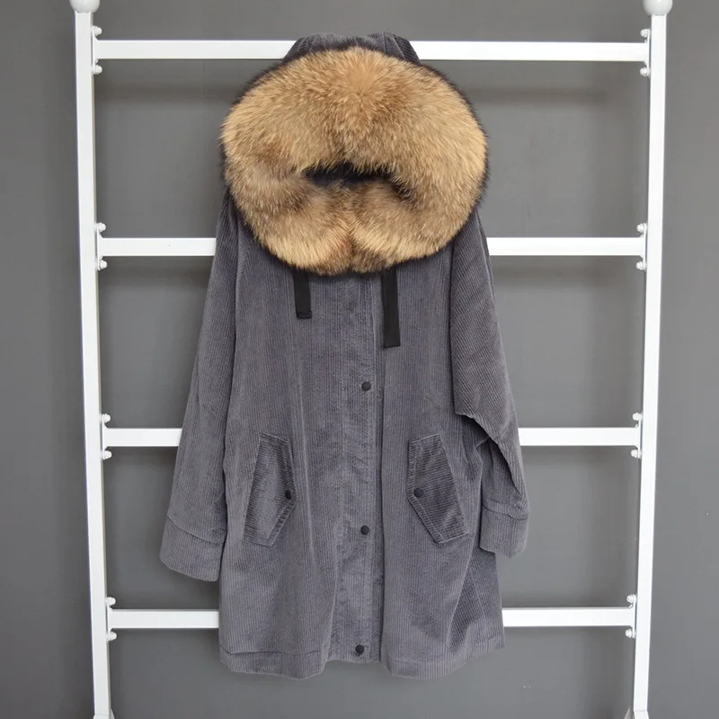 Detachable natural fur liner parkas coats women real lamb fur liner corduroy coat outerwear wool and lamb fur and mink fur liner
Detachable natural fur liner parkas coats women real lamb fur liner corduroy coat outerwear wool and lamb fur and mink fur liner