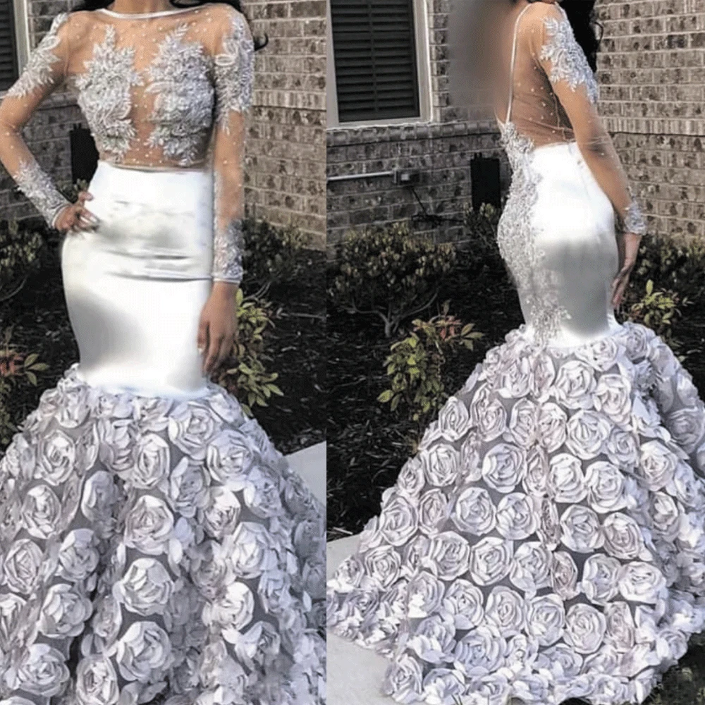 SuperKimJo Vestidos De Серебристые Скромные Вечерние платья с длинным рукавом элегантное кружевное платье с аппликацией вечернее платье Abendkleider
SuperKimJo Vestidos De Серебристые Скромные Вечерние платья с длинным рукавом элегантное кружевное платье с аппликацией вечернее платье Abendkleider