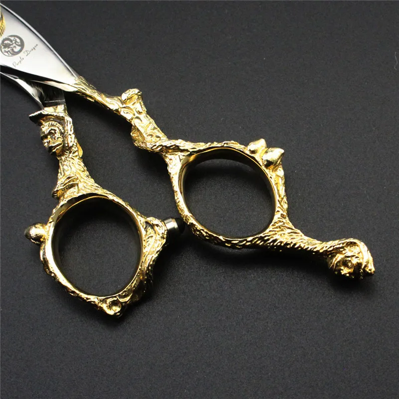 Purple Dragon Professional 440C 7 Inch Pet Scissors Dog Haircut Scissors Shears Pet Grooming Golden Handle Cutting Scissors
Purple Dragon Professional 440C 7 Inch Pet Scissors Dog Haircut Scissors Shears Pet Grooming Golden Handle Cutting Scissors
