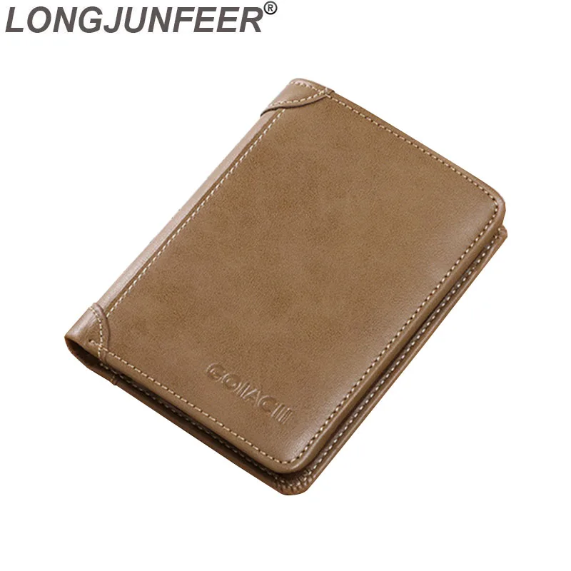 LONGJUNFEER Men Real Leather Short wallets Mens Wallet 2019 New Fashion 2-3 Folding Brand Wallet ZL057
LONGJUNFEER Men Real Leather Short wallets Mens Wallet 2019 New Fashion 2-3 Folding Brand Wallet ZL057