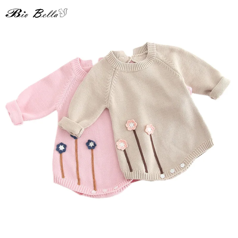 Newborn Baby Girl Bodysuit Infant Knitted Jumpsuit Baby Clothing Girls Bodysuits Sweet Girls Casual Roupas De Bebes
Newborn Baby Girl Bodysuit Infant Knitted Jumpsuit Baby Clothing Girls Bodysuits Sweet Girls Casual Roupas De Bebes