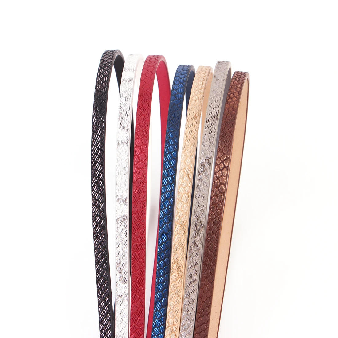 5MM flat leather cord rope/Snakeskin style/accessories parts/jewelry findings/hand made/jewelry making/bracelet material
5MM flat leather cord rope/Snakeskin style/accessories parts/jewelry findings/hand made/jewelry making/bracelet material
