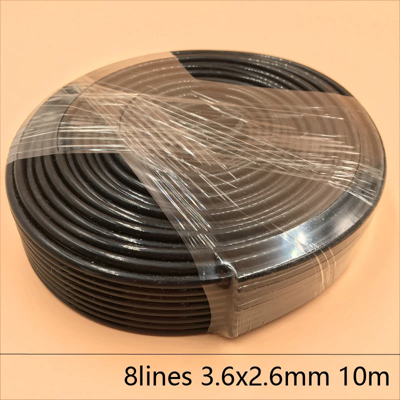 8 Lines UV printer ink tube 3.6X2.6MM for Epson Allwin Mimaki Roland Mutoh ink hose 10M/lot Large ink supply ink system
8 Lines UV printer ink tube 3.6X2.6MM for Epson Allwin Mimaki Roland Mutoh ink hose 10M/lot Large ink supply ink system