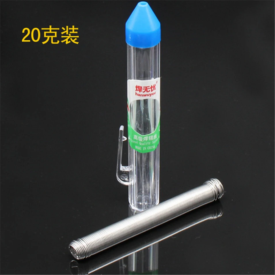 2017 NEW Pen-shaped solder wire FLUX 2.0% 0.8mm 45FT Tin Lead Line Rosin Core Flux Solder Soldering Portable solder wire tube
2017 NEW Pen-shaped solder wire FLUX 2.0% 0.8mm 45FT Tin Lead Line Rosin Core Flux Solder Soldering Portable solder wire tube