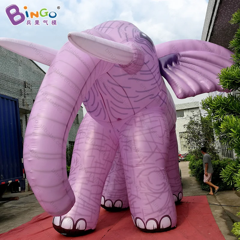 High quality pink color giant inflatable elephant promotional digital printed blow up elephant cartoon for decoration toys
High quality pink color giant inflatable elephant promotional digital printed blow up elephant cartoon for decoration toys