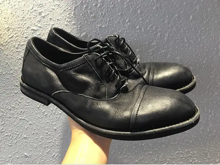 New Imitate Men's Shoes Goodyear Handmade Vintage Genuine Soft Leather Summer Moccasins Smart Casual Lace Up Derby Shoes
New Imitate Men's Shoes Goodyear Handmade Vintage Genuine Soft Leather Summer Moccasins Smart Casual Lace Up Derby Shoes
