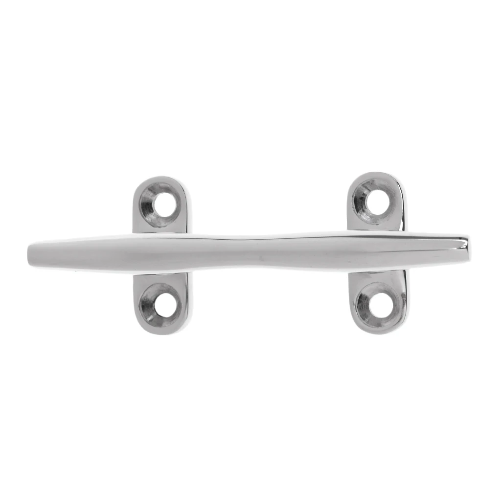 Heavy Duty 4 inch Stainless Steel Marine Boat Yacht Dock Deck Line Rope Cleat Open Base Marine Hardware
Heavy Duty 4 inch Stainless Steel Marine Boat Yacht Dock Deck Line Rope Cleat Open Base Marine Hardware