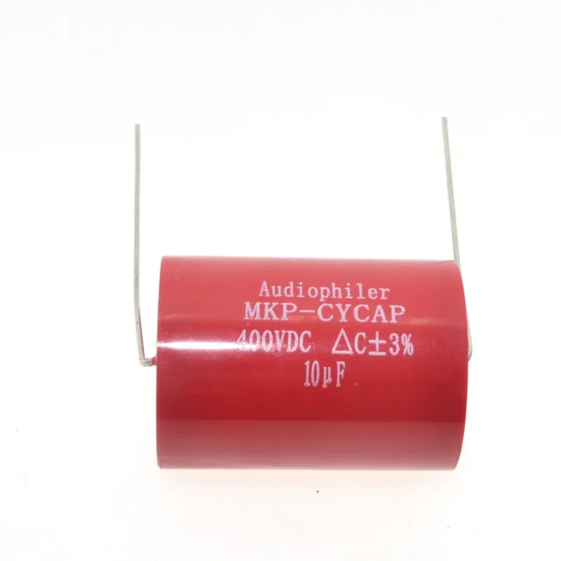 Бесплатная доставка 4 шт. Audiophiler Axial MKP 10 мкФ 400VDC HIFI DIY аудио класса конденсатор для