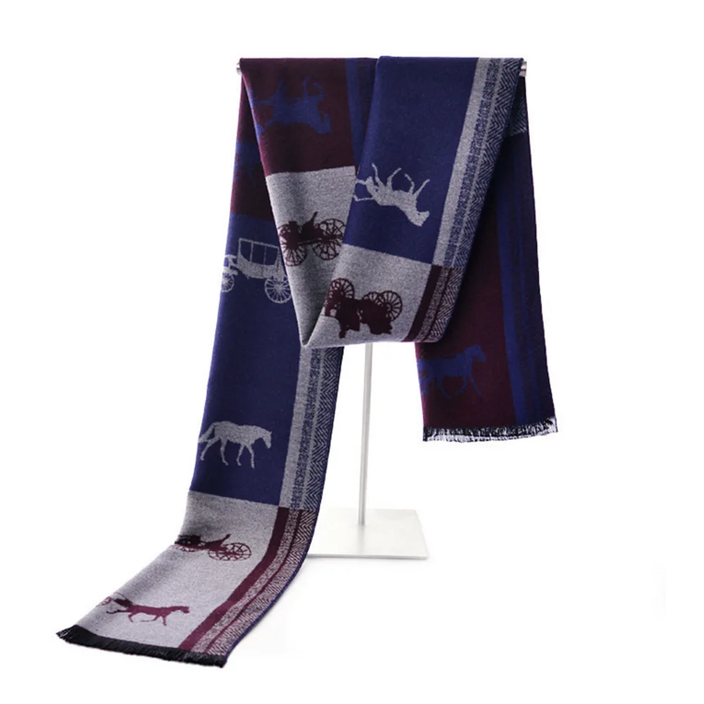 2018 Faux Cashmere Warm Winter Designer Fashion Plaid Long Black Grey Red Male Ring Carriage Scarf Men Thick Printed Shawl
2018 Faux Cashmere Warm Winter Designer Fashion Plaid Long Black Grey Red Male Ring Carriage Scarf Men Thick Printed Shawl