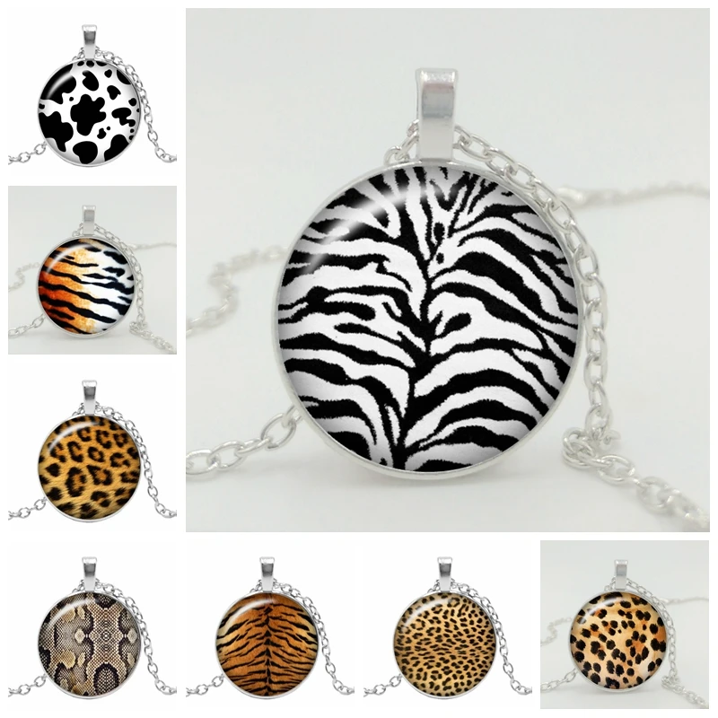 Hot! New Hot Cattle Leopard Tiger Pattern Wild Pendant Glass Convex Men and Women Clothing Necklace Accessories Jewelry
Hot! New Hot Cattle Leopard Tiger Pattern Wild Pendant Glass Convex Men and Women Clothing Necklace Accessories Jewelry